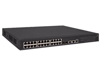 Picture of HP 1950-24G-2SFP+-2XGT-PoE+(370W) Switch (JG962A)