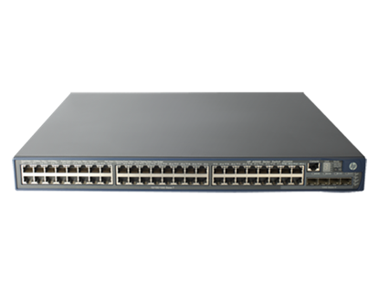 Picture of HP 5500-48G-PoE+ EI Switch with 2 Interface Slots (JG240A)