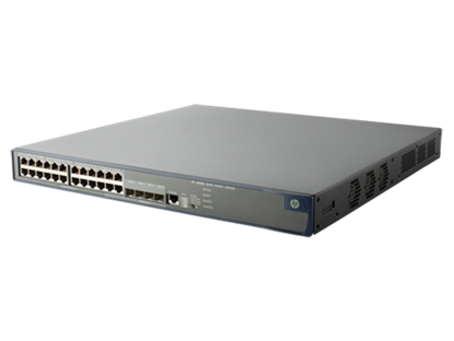 Picture of HP 5500-24G-PoE+ EI Switch with 2 Interface Slots (JG241A)