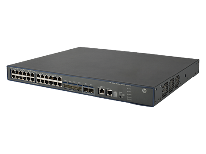 Picture of HP 5500-24G-4SFP HI Switch with 2 Interface Slots (JG311A)