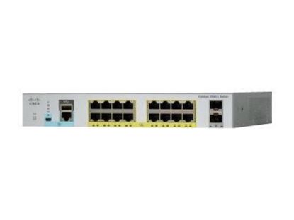 Picture of Catalyst 2960L 16 port GigE, 2 x 1G SFP, LAN Lite (WS-C2960L-16TS-LL)