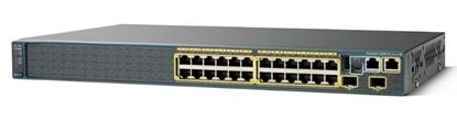 Picture of Catalyst 2960-X 24 GigE  2 x 1G SFP  LAN Lite (WS-C2960X-24TS-LL)