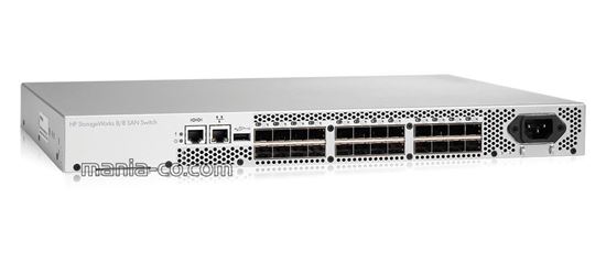 Picture of HPE 8/8 (8) Full Fabric Ports Enabled SAN Switch (AM867C)