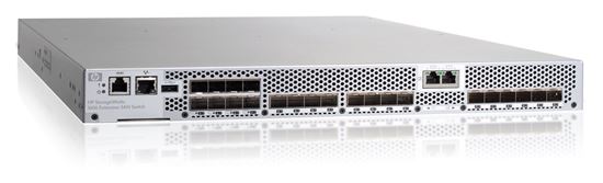Picture of HPE 1606 FCIP 16-port Enabled 8Gb FC 6-port Enabled 1GbE Power Pack+ Switch (AP864C)