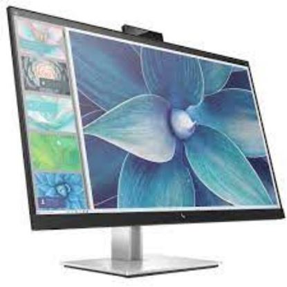 Picture of HP E24d G4 23.8-inch FHD Docking Monitor/ FHD/ IPS/ HDMI/ 2 DP (1 in - 1 out)/ 2 USB Type-C (1 port upstream 100 W)/ 1 RJ-45 (Network)/ IR Webcam (6PA50AA)