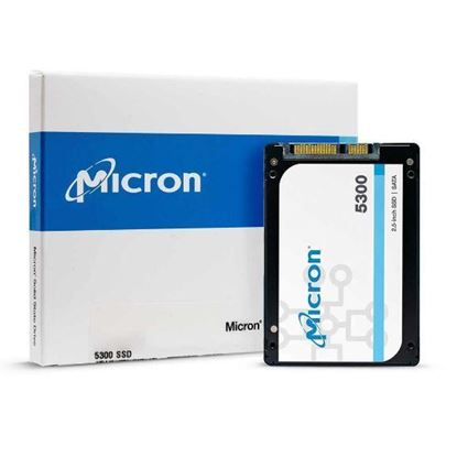 Picture of Micron 5300 Pro 480GB SATA 6Gb/s 3D TLC NAND 2.5 Inch Enterprise SSD