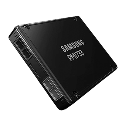 Picture of Samsung PM1733 1.92TB PCIe Gen4 x4/dual port x2 NVMe U.2 2.5" Enterprise SSD
