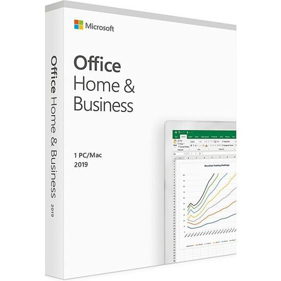 Hình ảnh Microsoft Office Home and Business 2019 English APAC EM Medialess P6 (T5D-03302)