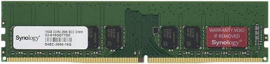 Picture of Synology RAM DDR4-2666 ECC UDIMM 16GB (D4EC-2666-16G)