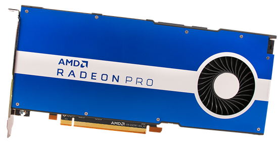 Picture of AMD Radeon Pro W5500 (8GB GDDR6, FH, 4x DisplayPort 1) Graphics (9JP55AV)