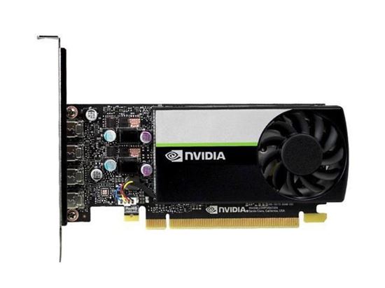 Hình ảnh NVIDIA T1000 (4 GB GDDR6, 4 x Mini DisplayPort, PCIe x16) Graphics