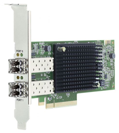 Picture of Emulex LPE 35002 Dual Port 32Gb Fibre Channel HBA, PCIe Full Height