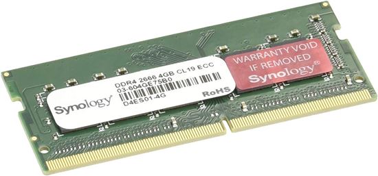 Picture of Synology RAM DDR4 non-ECC Unbuffered SODIMM (D4NESO-2666-4G)