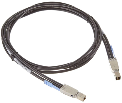 Picture of HPE External 2.0m (6ft) Mini-SAS HD 4x to Mini-SAS HD 4x Cable (716197-B21)