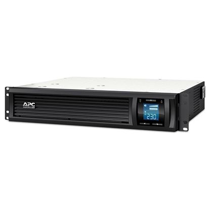 Picture of APC Smart-UPS C, Line Interactive, 2000VA, Rackmount 2U, 230V, 6x IEC C13 outlets, USB and Serial communication, AVR, Graphic LCD (SMC2000I-2U)