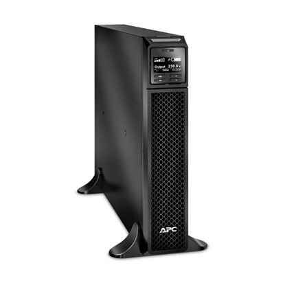 Picture of APC Smart-UPS On-Line, 2200VA, Tower, 230V, 8x C13+2x C19 IEC outlets, SmartSlot, Extended runtime, W/O rail kit (SRT2200XLI)