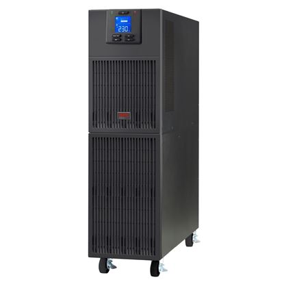 Picture of APC Easy UPS On-Line, 10kVA/10kW, Tower, 230V, Hard wire 3-wire(1P+N+E) outlet, Intelligent Card Slot, LCD (SRV10KI)