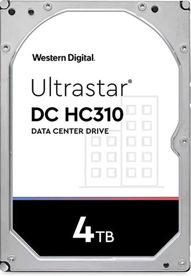Hình ảnh WD Ultrastar Enterprise DC HC310 4TB 3.5 inch SAS 12Gb/s 7200rpm Ultra Ultra 512E 256MB Cache Hard Drive (HUS726T4TAL5204)