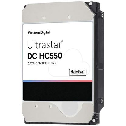 Hình ảnh WD Ultrastar Enterprise DC HC550 16TB 3.5 inch SAS 12Gb/s 7200rpm Ultra 512E SE P3 512MB Cache Hard Drive  (WUH721816AL5204)