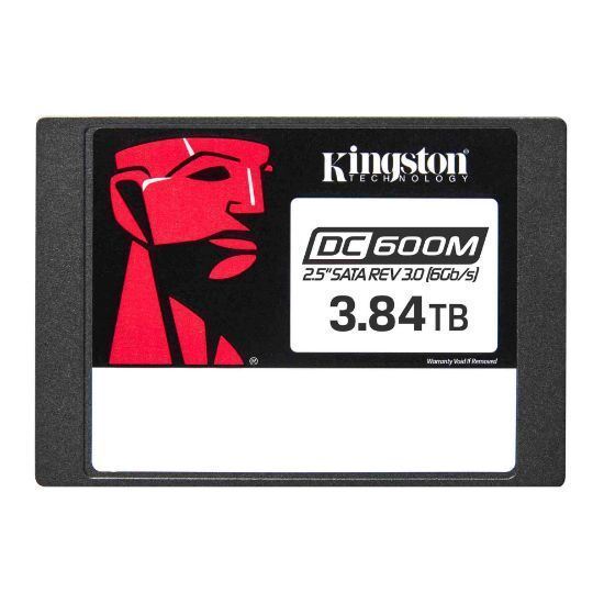 Picture of Kingston 3.84TB SATA 6Gb/s Mixed Use 3D TLC NAND 2.5” Enterprise SSD (SEDC600M/3840G)