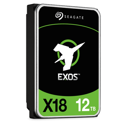 Hình ảnh Seagate Exos X18 12TB SATA 6Gb/s 7.2K 512e 256MB 3.5" Enterprise Hard Drive (ST12000NM000J)