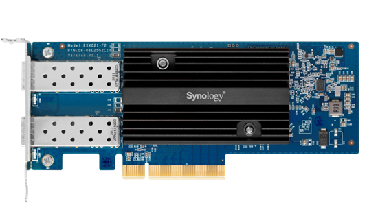 Hình ảnh Copy of Synology dual-port 10GbE SFP+ add-in card for Synology servers (E10G21-F2)