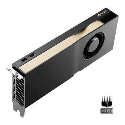 Hình ảnh NVIDIA RTX PRO 4500 Blackwell (32GB GDDR7 ECC, 4x DisplayPort 2.1) Graphics