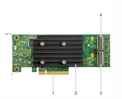 Hình ảnh Dell HBA355i Adapter, 12Gb/s SAS/SATA, 16/controller 50 with SAS Expander